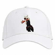 Baseball cap with Print D.Gray-Man Allen Walker Hero - white