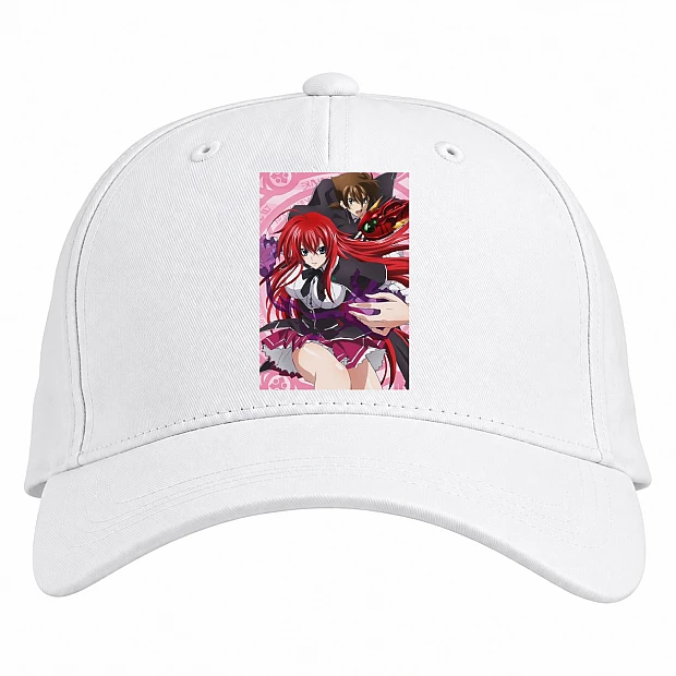 Baseball cap with Print High School Dxd Heroes - white