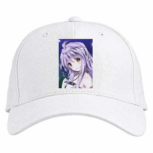 Baseball cap with Print High School Dxd Ingvild Leviathan - white