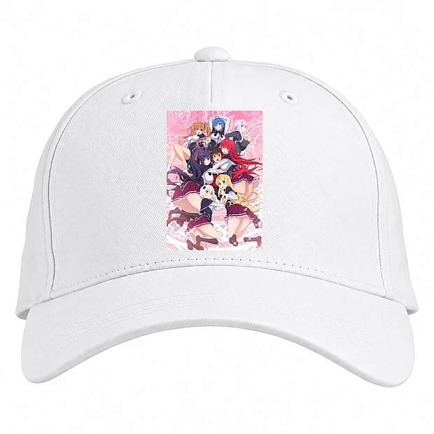 Baseball cap with Print High School Dxd Universe - white
