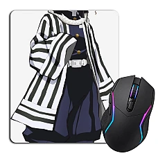 Mouse pad with print Demon Slayer Kimetsu No Yaiba Obanai Iguro