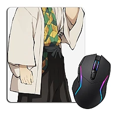 Mouse pad with print Demon Slayer Kimetsu No Yaiba Hero Girl