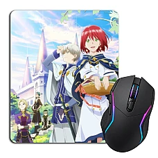 Mouse pad with print Akagami No Shirayukihime Heroes