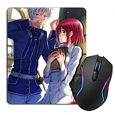 Mouse pad with print Akagami No Shirayukihime Love Print