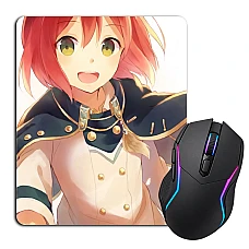 Mouse pad with print Akagami No Shirayukihime Girl