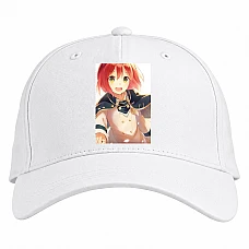 Baseball cap with Print Akagami No Shirayukihime Girl - white