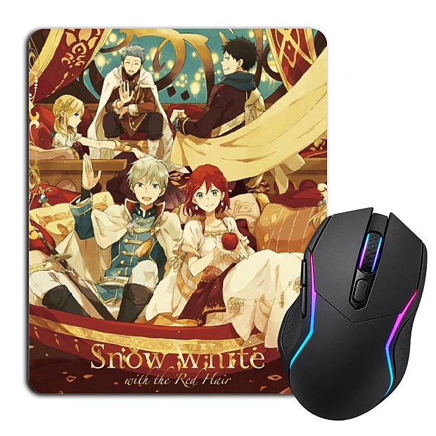 Mouse pad with print Akagami No Shirayukihime Theme