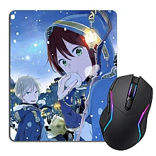 Mouse pad with print Akagami No Shirayukihime Main Theme