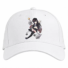 Baseball cap with Print Azur Lane Hero Print 0002 - white