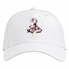 Baseball cap with Print Azur Lane Hero Print 0004 - white