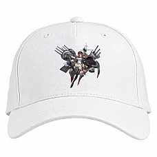 Baseball cap with Print Azur Lane Hero Print 0008 - white
