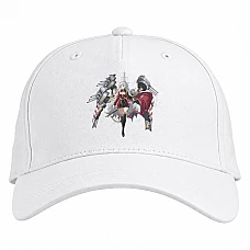 Baseball cap with Print Azur Lane Hero Print 0011 - white