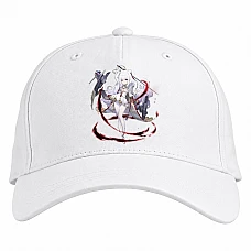 Baseball cap with Print Azur Lane Hero Print 0012 - white