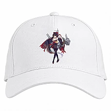 Baseball cap with Print Azur Lane Hero Print 0013 - white