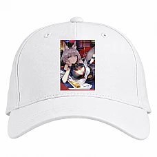 Baseball cap with Print Azur Lane Hero Print 0015 - white