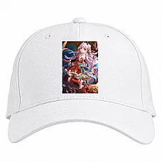Baseball cap with Print Azur Lane Hero Print 0020 - white