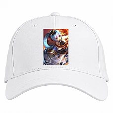 Baseball cap with Print Azur Lane Hero Print 0023 - white