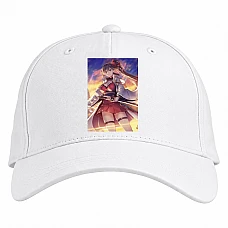 Baseball cap with Print Azur Lane Hero Print 0026 - white
