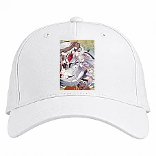 Baseball cap with Print Azur Lane Hero Print 0,037 - white