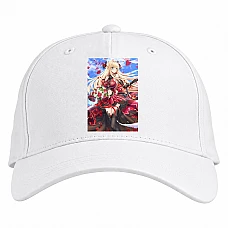 Baseball cap with Print Azur Lane Hero Print 0038 - white