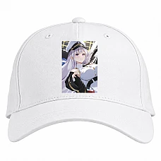 Baseball cap with Print Azur Lane Hero Print 0040 - white