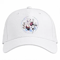 Baseball cap with Print Azur Lane Hero Print 0042 - white