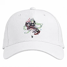 Baseball cap with Print Azur Lane Hero Print 0044 - white