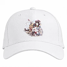 Baseball cap with Print Azur Lane Hero Print 0050 - white