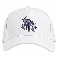 Baseball cap with Print Azur Lane Hero Print 0054 - white