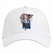 Baseball cap with Print Azur Lane Hero Print 0059 - white