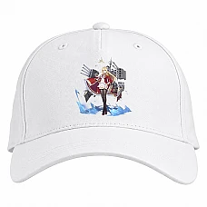 Baseball cap with Print Azur Lane Hero Print 0060 - white