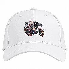 Baseball cap with Print Azur Lane Hero Print 0062 - white