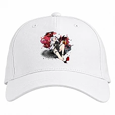 Baseball cap with Print Azur Lane Hero Print 0063 - white