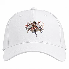 Baseball cap with Print Azur Lane Hero Print 0065 - white