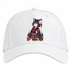 Baseball cap with Print Azur Lane Hero Print 0071 - white