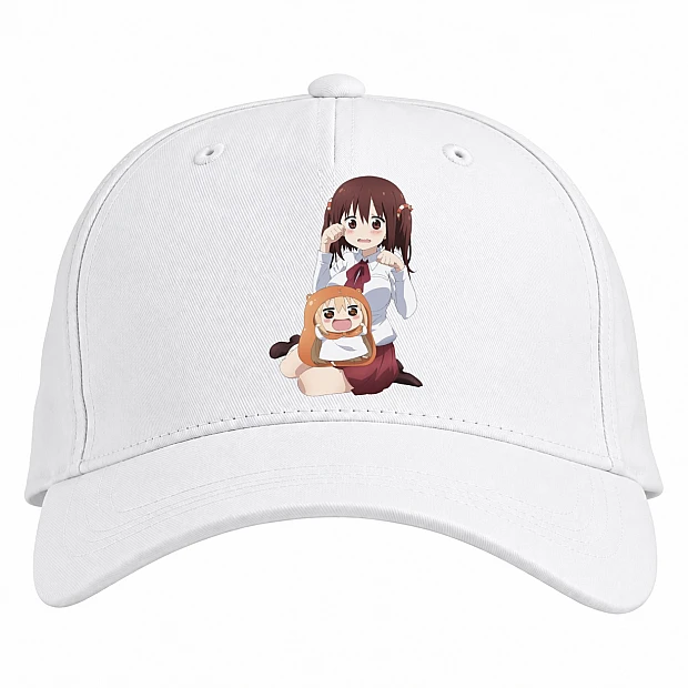 Baseball cap with Print My Two-Faced Little Sister Friends - white