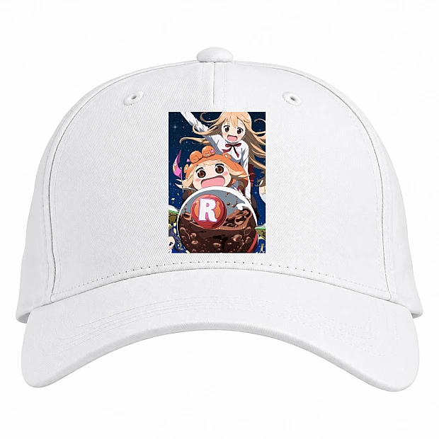 Baseball cap with Print My Two-Faced Little Sister Main Theme - white