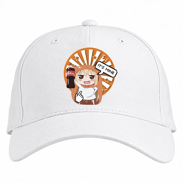 Baseball cap with Print My Two-Faced Little Sister It Is Mine - white