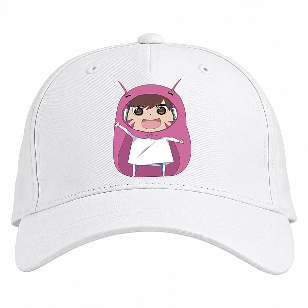 Baseball cap with Print My Two-Faced Little Sister Game Edition - white