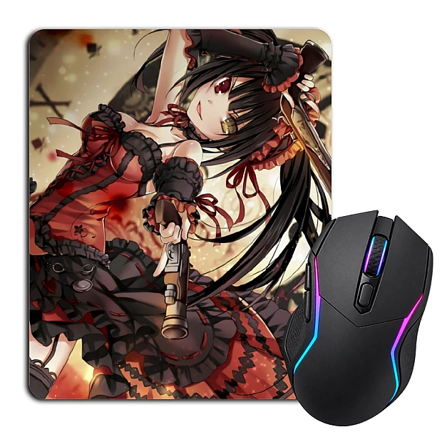 Mouse pad with print Date A Live Kurumi Tokisaki