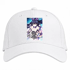 Baseball cap with Print Date A Live Girl Yatogami Tohka - white