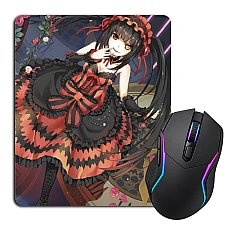 Mouse pad with print Date A Live Kurumi Tokisaki Hero