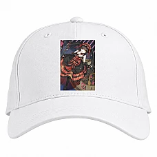 Baseball cap with Print Date A Live Kurumi Tokisaki Hero - white