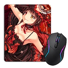 Mouse pad with print Date A Live Hero Kurumi Tokisaki