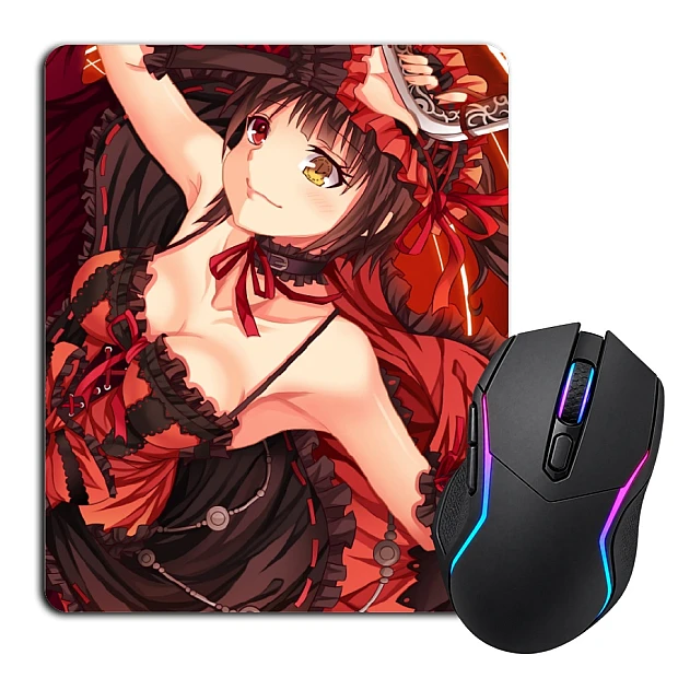 Mouse pad with print Date A Live Hero Kurumi Tokisaki