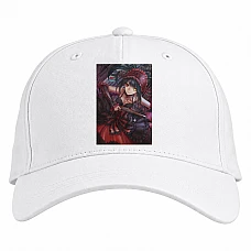 Baseball cap with Print Date A Live Kurumi Tokisaki Girl - white