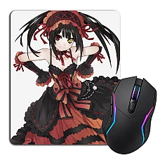 Mouse pad with print Date A Live Girl Kurumi Tokisaki