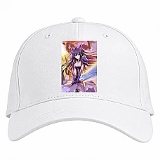 Baseball cap with Print Date A Live Girl Yatogami Tohka Hero - white