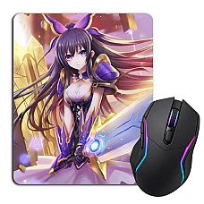 Mouse pad with print Date A Live Girl Yatogami Tohka Hero