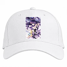 Baseball cap with Print Date A Live Tohka Yatogami - white